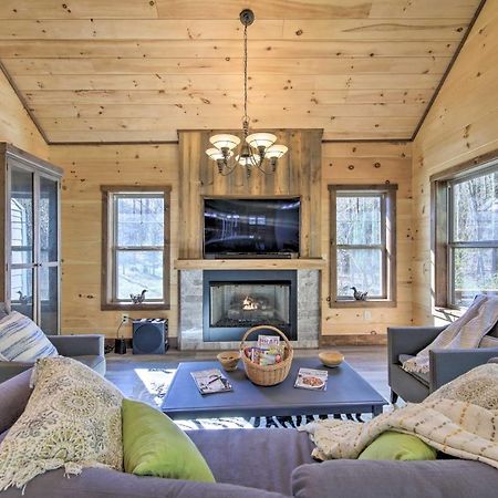 Airy Ellijay Home With Spacious Creekside Deck! Exterior foto