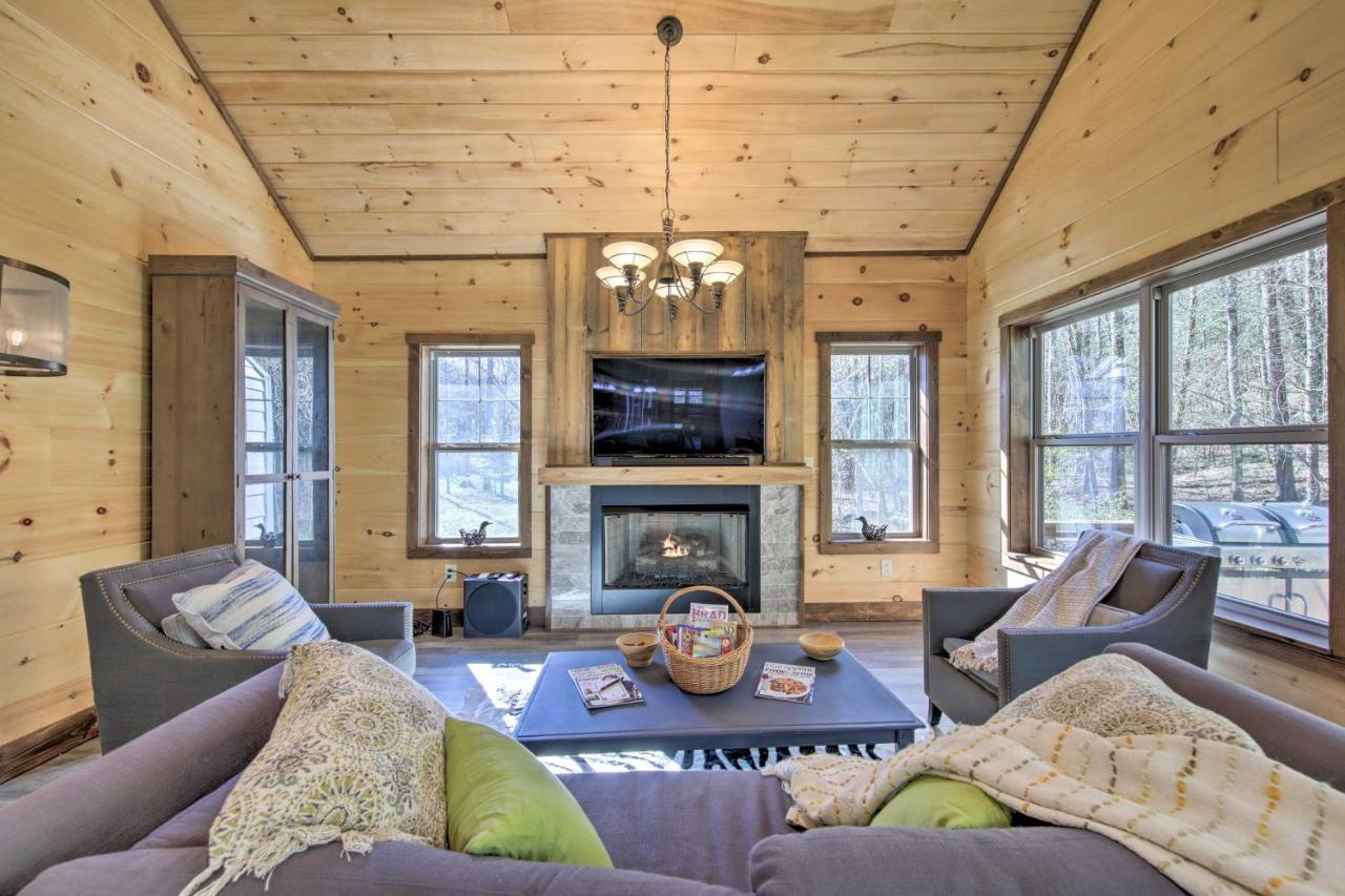 Airy Ellijay Home With Spacious Creekside Deck! Exterior foto