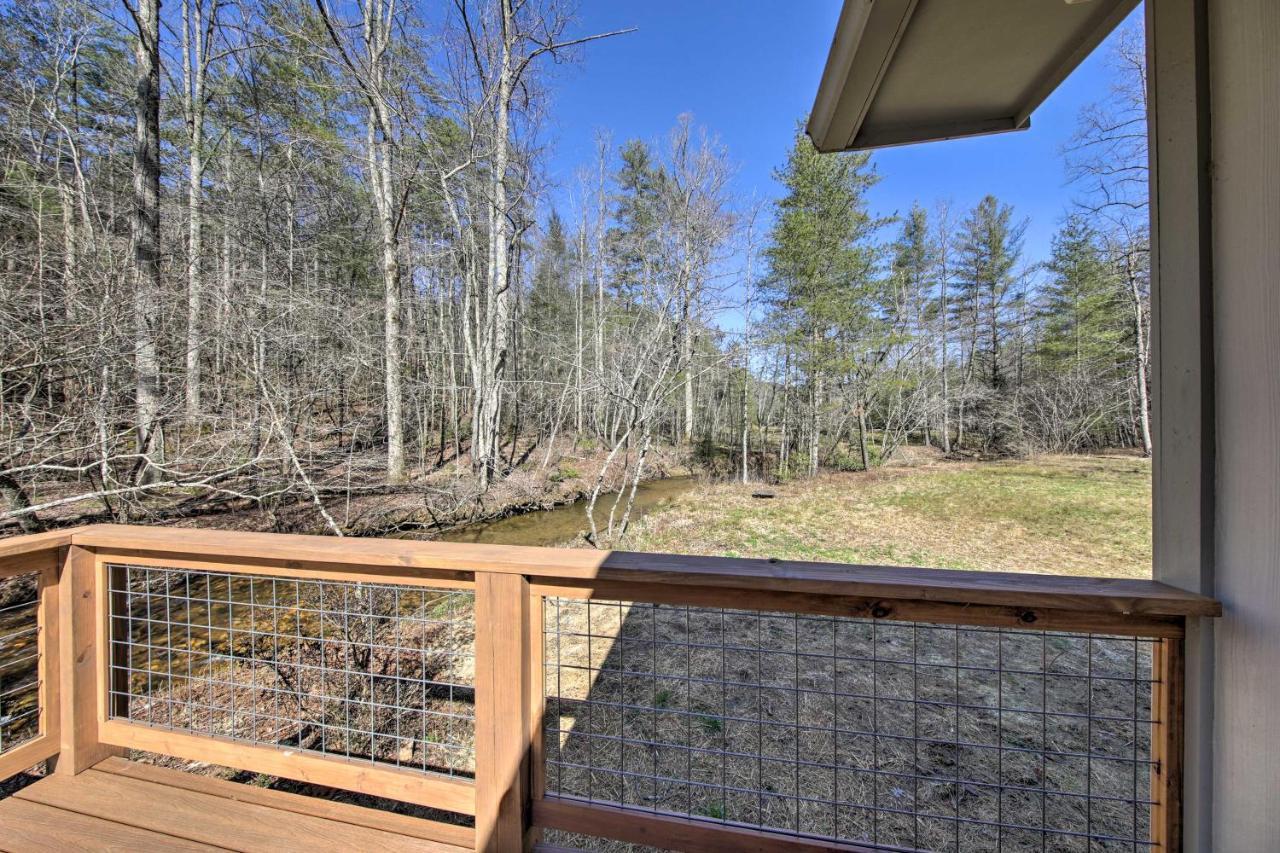 Airy Ellijay Home With Spacious Creekside Deck! Exterior foto